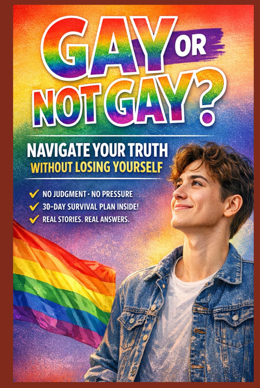 Gay or Not Gay?: A Calm, Respectful Guide to Exploring Your Attraction, Defining Your Identity, and Finding Your Peace.