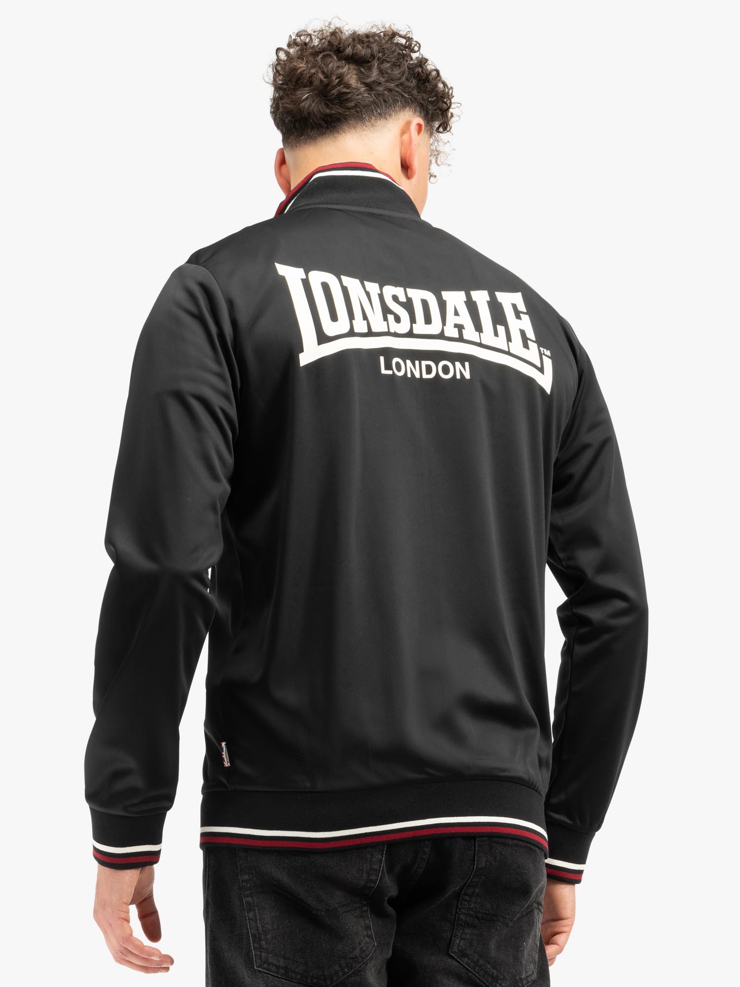 Lonsdale Herren Trainingsjacke normale Passform IRTHING