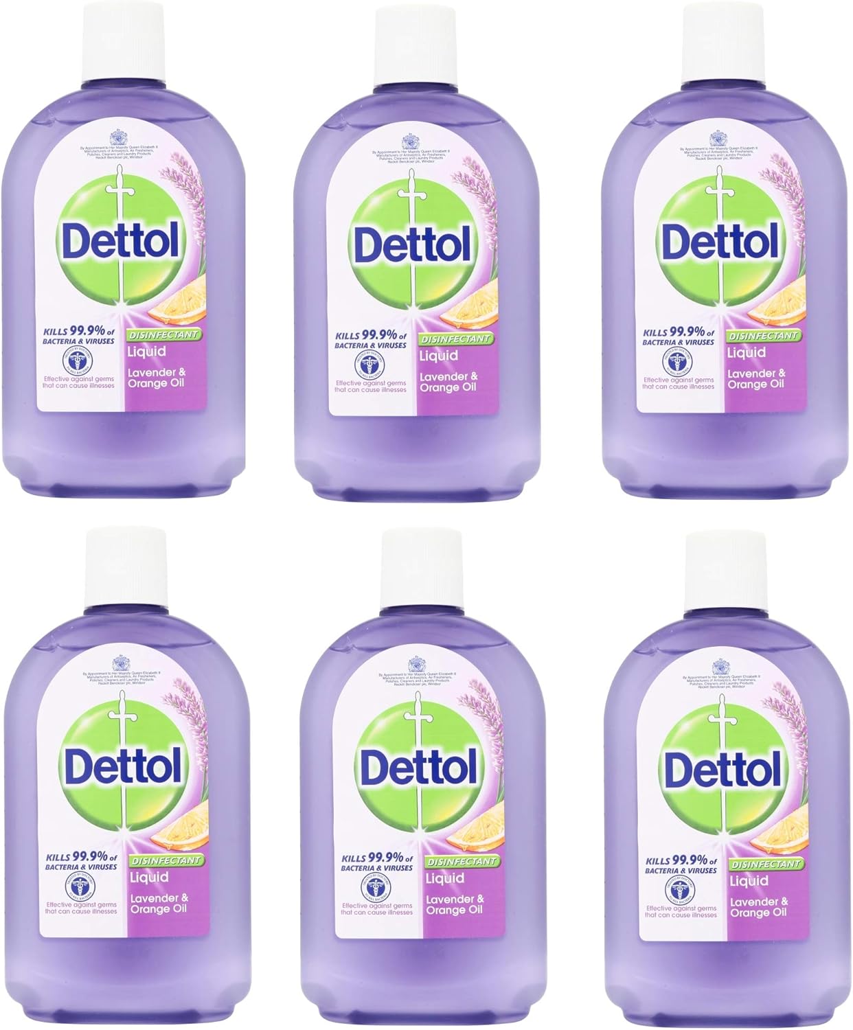 Dettol Antibacterial Disinfectant Liquid, Lavender and Orange