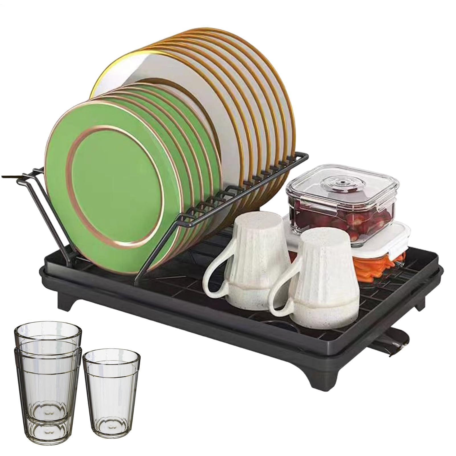TVANTRUXIS Stainless Steel Dish Drying Rack