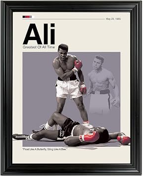 Muhammad Ali Framed Sports Art Photo by Thomas Maxwell