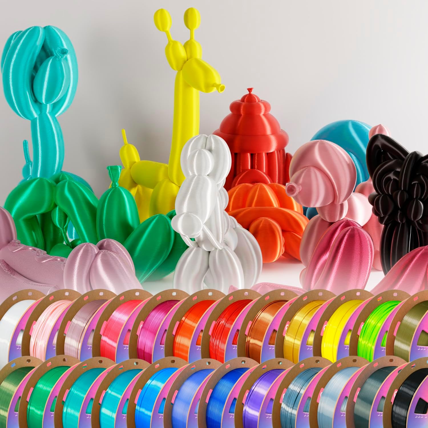 Polymaker Panchroma Silk PLA Filament 1.75mm 1kg, Shiny Orange, New and Improved Formula, Better Strength, Printing Speed and Clog-Free. Works in Most FDM and Multicolor 3D Printers. - Image 8