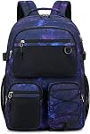 Lohol Sac de jour imperméable avec des poches de Mulitiple pour le Travel Outdoor College, 15.6 sac à dos pour ordinateur portable inch pour hommes et femmes