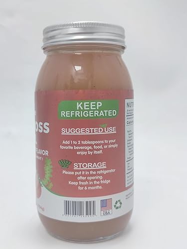 Miniatura 68 de Gel de musgo marino de 15 onzas, gel natural de masa marina irlandesa artesanal con 92 minerales y vitaminas, sin OMG, sin gluten, vegano, defensa