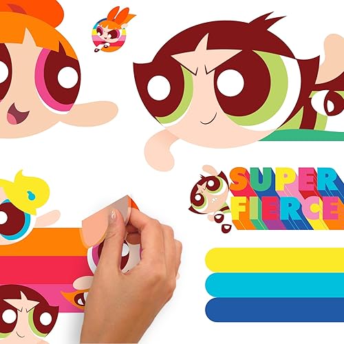 Miniatura 4 de RoomMates RMK5390SCS Calcomanías de pared para niñas superpoderosas