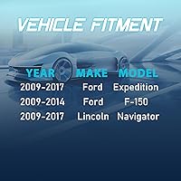 Vista 5 de IRONTEK 700237 Motor de ventilador delantero HVAC con jaula de ventilador para Ford Expedition 2009-2017, 2009-2014 para Ford F-150, 2009-2017