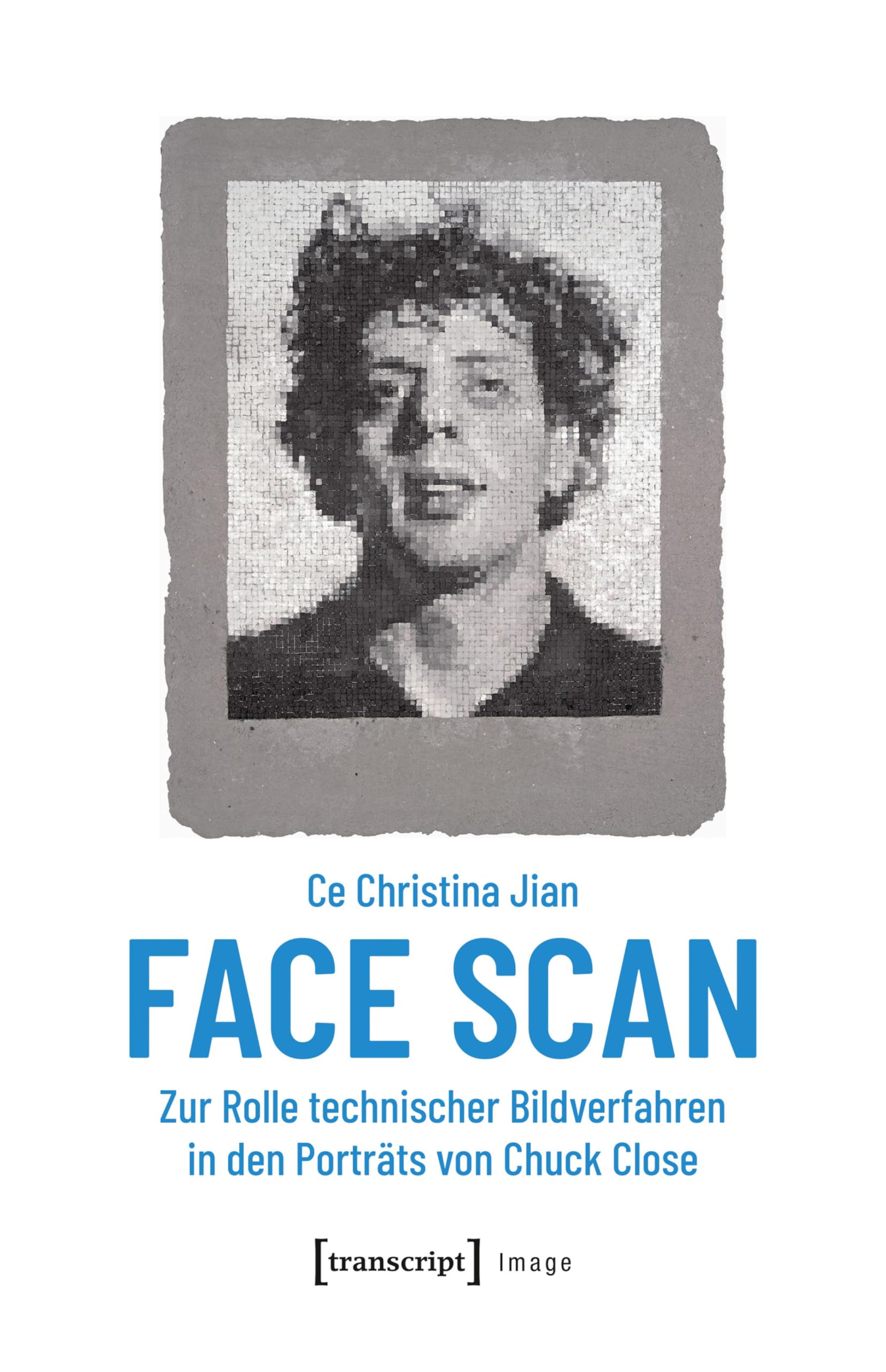 Analyse du portrait par Face Scan Chuck Close pour maîtriser l'histoire de l'art visuel