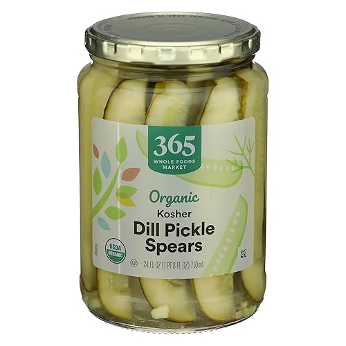 365 by Whole Foods Market Pickles Kosher Dill Spears Orgánica 24 onzas lĂquidas 365 by Whole Foods Market Pickles Kosher Dill Spears Orgánica 24 onzas lĂquidas