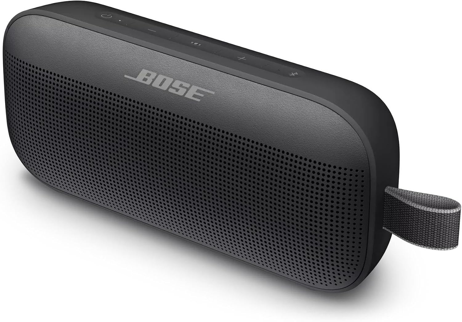 SoundLink Flex Bluetooth Speaker, Portable Speaker with Microphone, Wireless Waterproof Speaker for Travel, Outdoor and Pool Use, Black