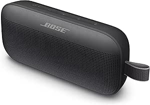 Bose SoundLink Flex Diffusore Portatile Bluetooth, Diffusore Wireless Impermeabile per Esterni, Nero