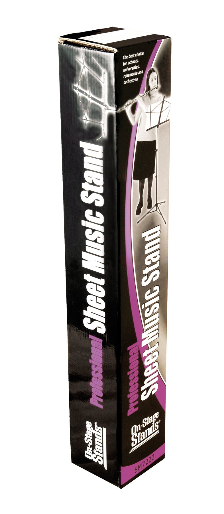 Amazon.com: On Stage MUS SM7222B Tripod Music Stand : Musical Instruments