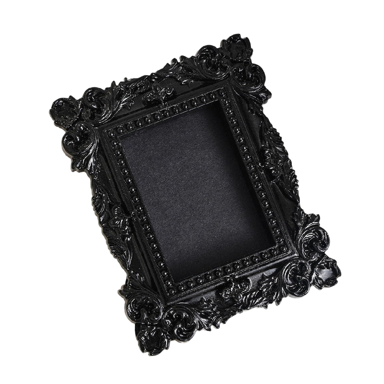 Minis Picture Frame Victorians Small Resin Antique Photo Frame Tiny Baroques Ornate Frames Wall Hanging Tabletop Display Antique Photo