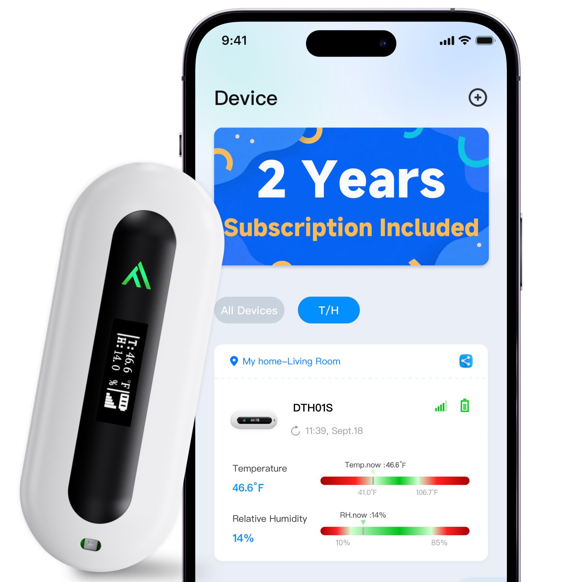 4G Cellular Temperature Monitor for RV Pet Safety with Real-Time Alarm