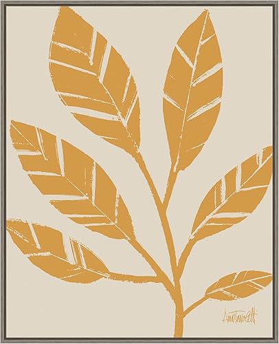 Miniatura 7 de Amanti Art Lienzo enmarcado para pared, 28 x 23 pulgadas, bocetos botánicos retro III Crop por Anne Tavoletti, lienzo enmarcado para pared, obras de