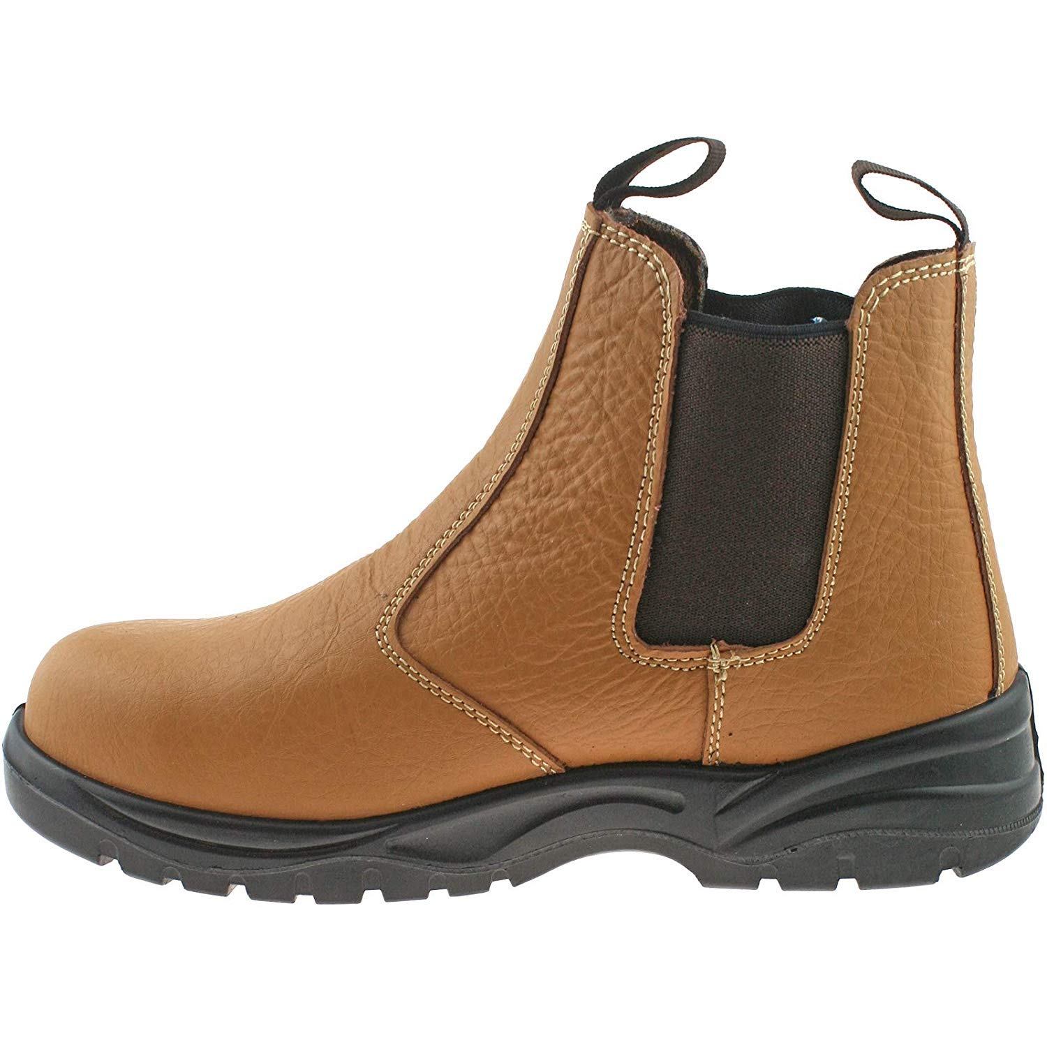 GraftersMens Lightweight Chelsea Safety Boots