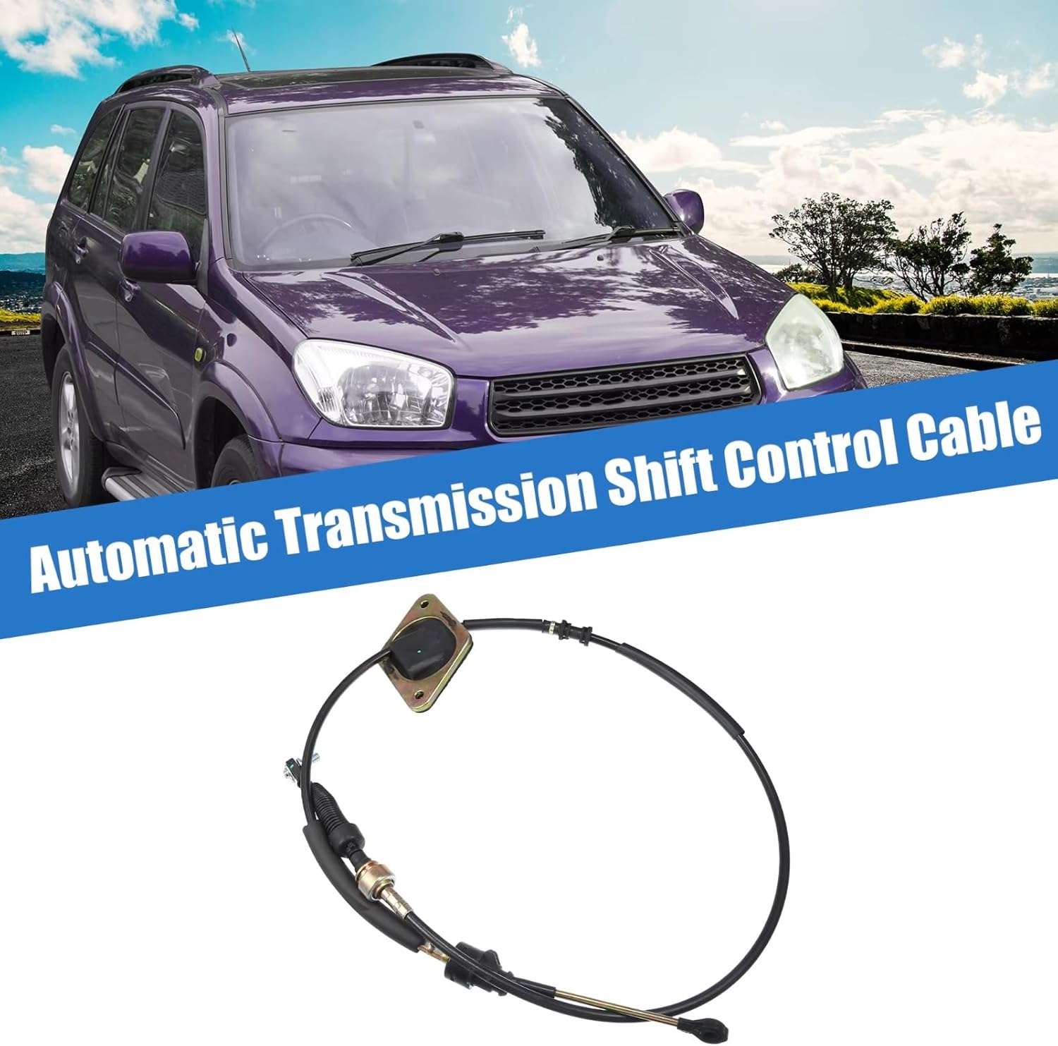 Transmission cable Compatible With Toyota For RAV4 Base 2.0L GAS 2001 2002 2003 2004 2005 Car Auto Gear Transmission Shift Shifter Cable 3382042090