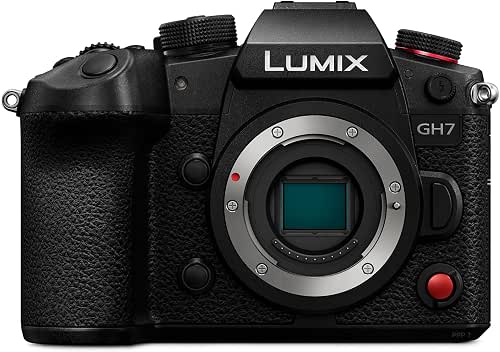 Panasonic Lumix DC-GH7E Corpo Fotocamera Mirrorless Micro Quattro Terzi, 25,2MP,