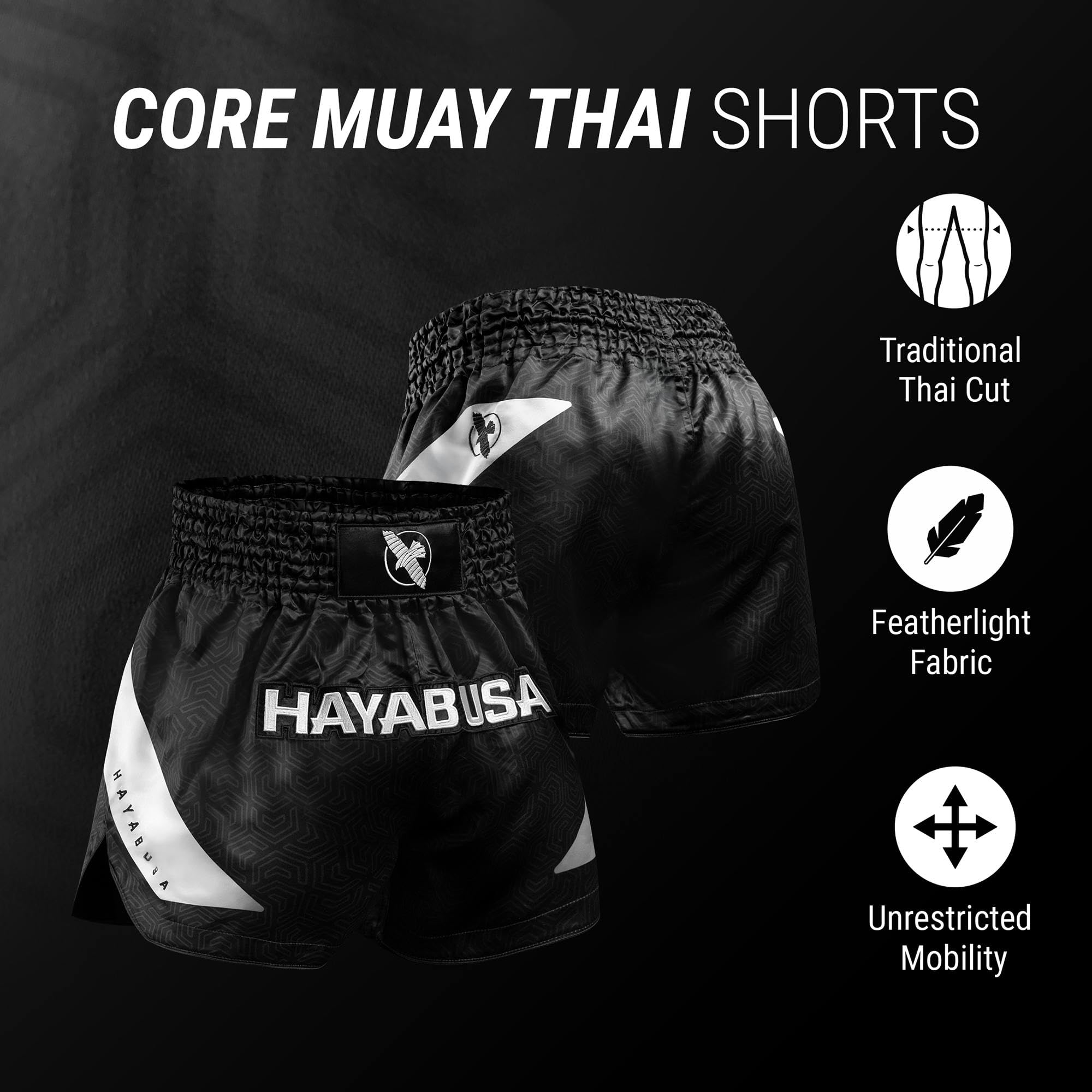 Hayabusa Core Muay Thai Shorts