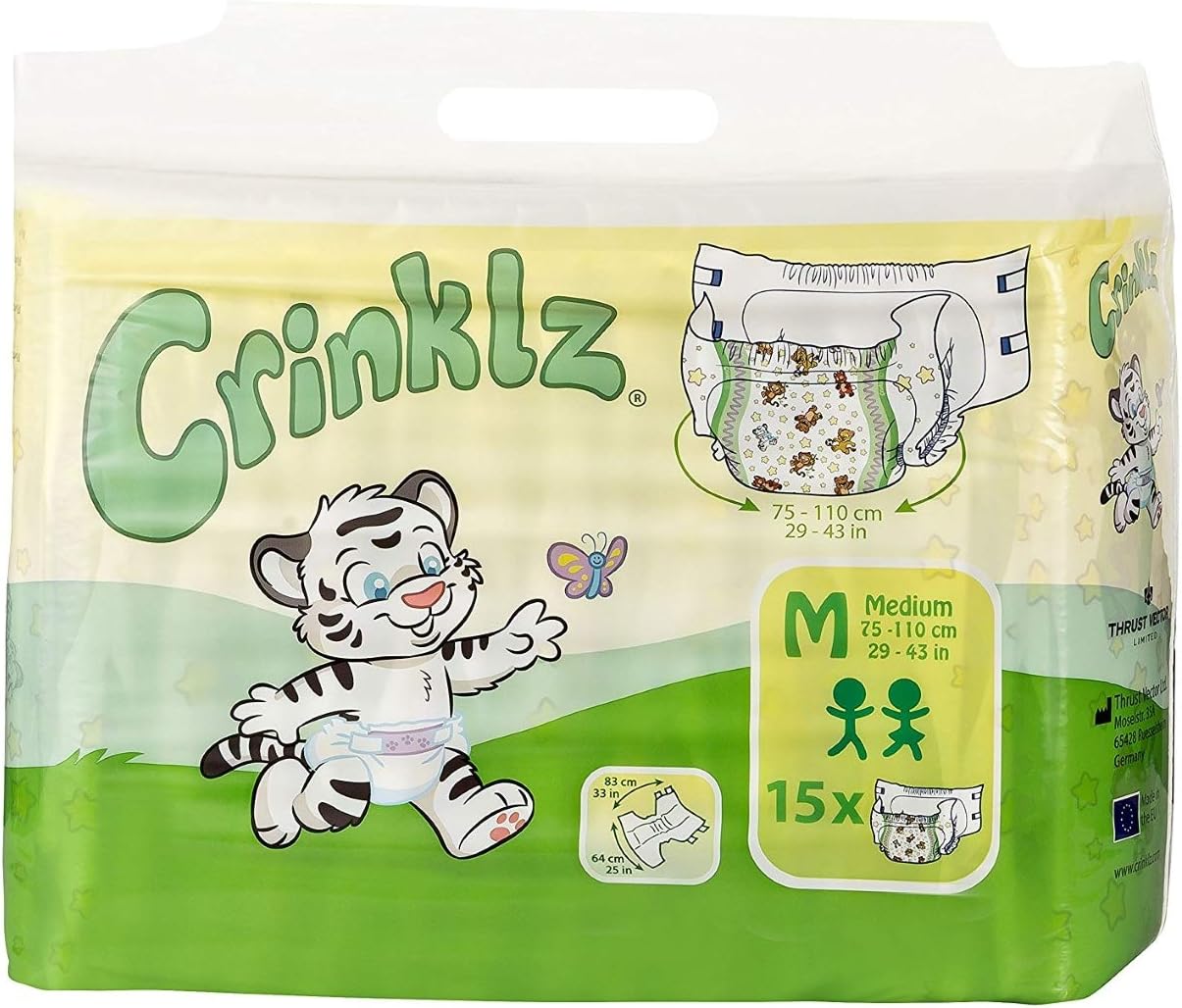 Crinklz - Medium (Pack of 15)