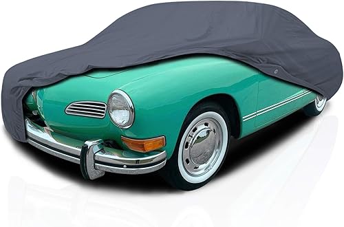 Funda de coche de 5 capas para Volkswagen Karmann GHIA 1959-1974 Coupé de 2 puertas, ajuste semi personalizado, cobertura completa, contaminación