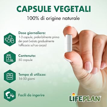 Lifeplan Acidophilus and Rhamnosus Vegicap 50 Capsules