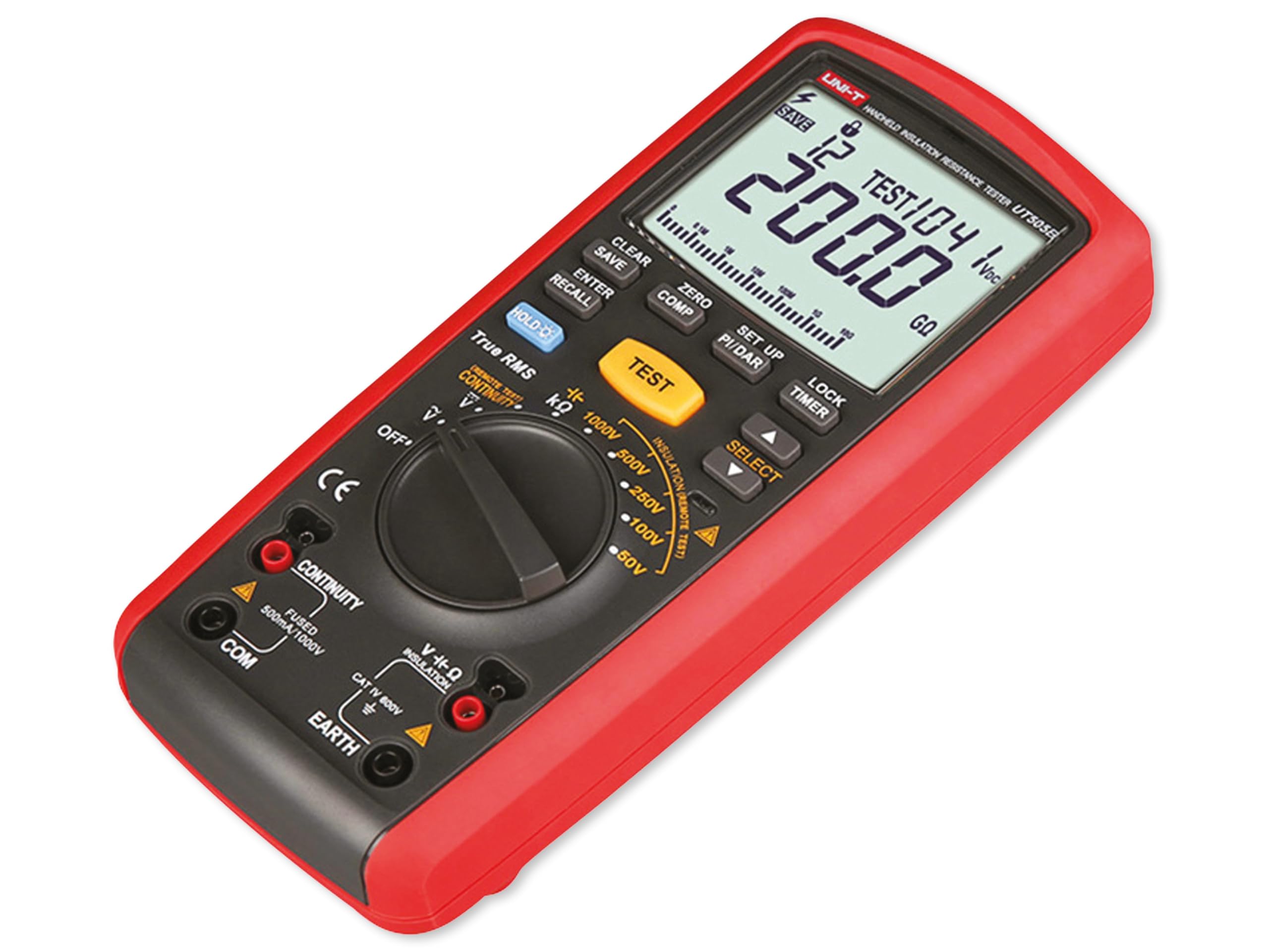 Multifunción de aislamientostest UNI-T ut505 a aislar prueba UNI-T ut505 a
