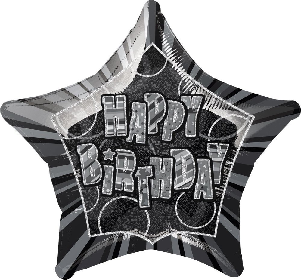 Unique Party 92068 - 9ft Foil Glitz Pink Happy 80th Birthday Banner — view 220