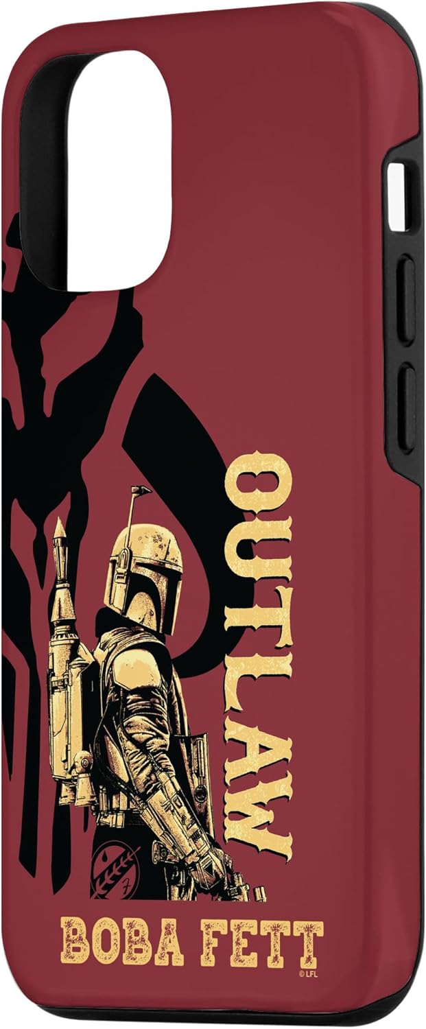 iPhone 12/12 Pro Star Wars: The Book Of Boba Fett Outlaw Color Pop Case