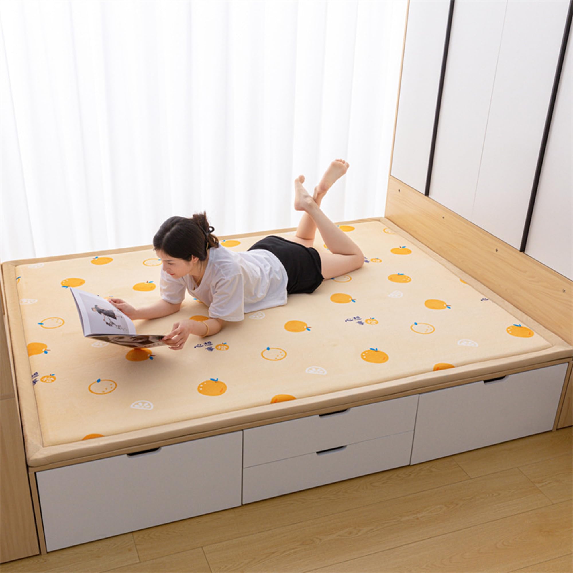 Tapis doux pour chambre d'enfant sécurisé et moelleux