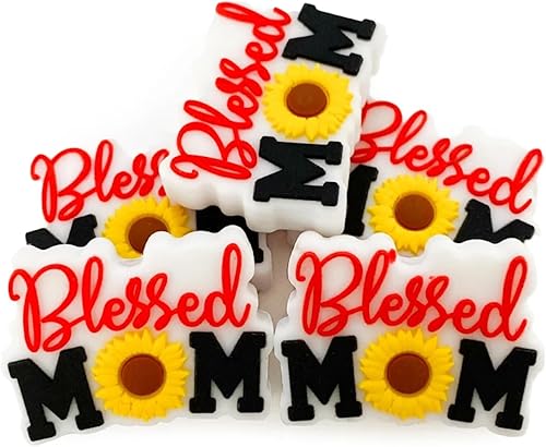 5 cuentas espaciadoras de silicona para bolígrafos y llaveros para manualidades, joyería y fabricación de pulseras