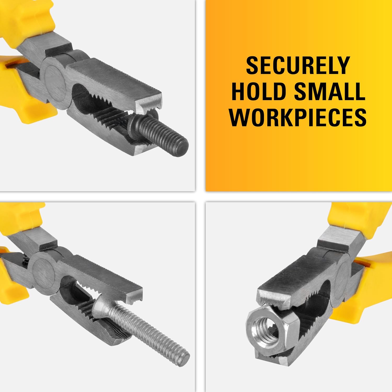 Strong Hand Tools 7" Screw Extractor Pliers, Non-slip Jaws, Wire Cutter & Nano Blade. Multi-Purpose. Remove Stripped/Damaged/Rusted Screws. PBX600