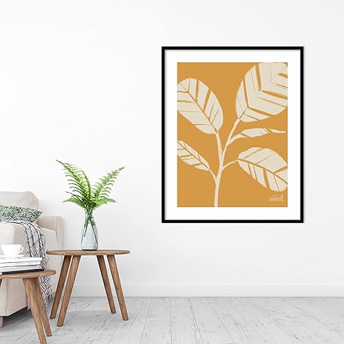Miniatura 5 de Amanti Art Framed Wall Art Print 41x33 Retro Botanical Sketches IV Crop by Anne Tavoletti, Abstract Wall Art, Modern Contemporary Decor, X-Large
