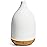 InnoGear Oil Diffuser, 150ML Ceramic Diffuser for Essential Oils Handcrafted Aromatherapy Diffuser Ultrasonic Cool Mist Humidifier with 2 Mist Modes Waterless Auto Off for Room Office, White