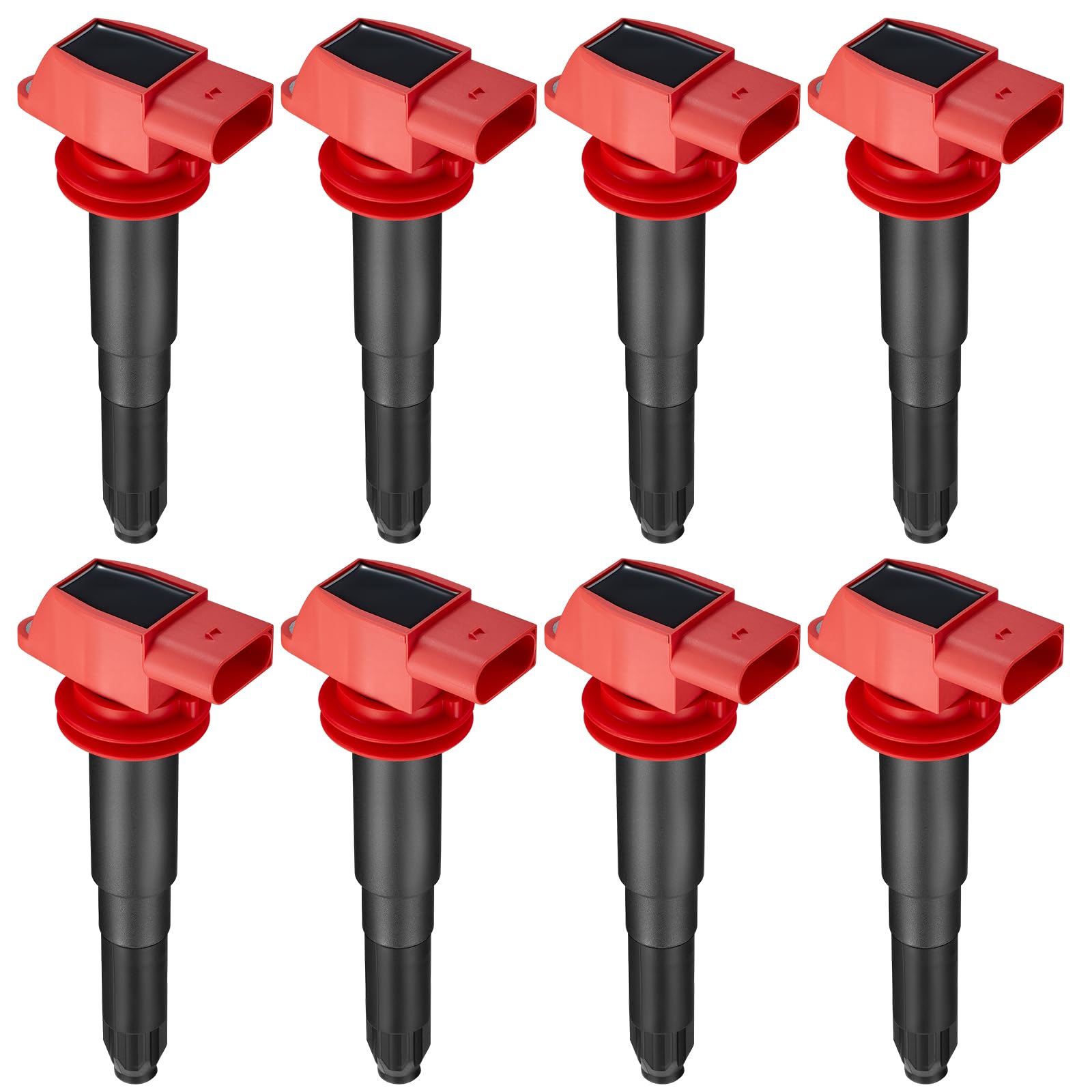 BDFHYK Ignition Coil Packs Compatible with Porsche 2008-2018 Cayenne, 2011-2016 Panamera V6 V8 3.6L 4.8L Coil for UF660 94860210402 94860210404 94860210406 Set of 8