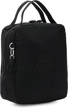 Kipling Womens Women's Lyla Bag, Insulated Reusable Tote, Tote Lunch Bag, True Black, Lunch Tote US