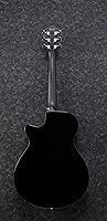 Vista 2 de Ibanez AEG50 Acoustic-Electric Guitar - Black High Gloss