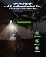 Vista 5 de Wireless Solar Camera System Outdoor, 2PCS 4MP Home Battery Camera with 500GB HDD, 【No Monthly Fee】, Pan Tilt 360° View, PIR Motion Detection