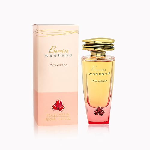 Fragrance World Berries Weekend Eau de Parfum EDP Spray for Unisex, 100ml