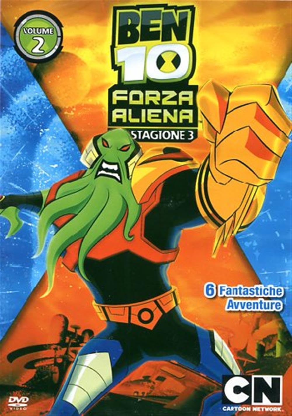 Ben 10 Alien Force Temporada 3 Volumen 2 DVD serie de dibujos animados