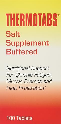 Miniatura 2 de thermotabs Sal Suplemento buffered – 100 tabletas, paquete de de 3, 1, 1