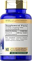 Vista 2 de Carlyle Vitamina B12 3000 mcg 180 tabletas Suplemento vegetariano Sin OMG y sin gluten