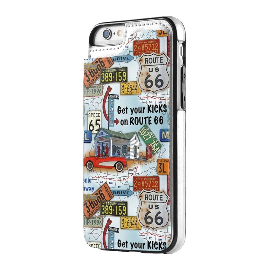 Amazon.co.jp: アメリカン ドリームルート66 携帯カバーiPhone