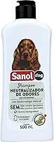 Shampoo De Pêlos Para Cães E Gatos Neutralizador De Odores 500 Ml Branco