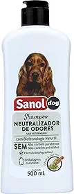 Shampoo De Pêlos Para Cães E Gatos Neutralizador De Odores 500 Ml Branco
