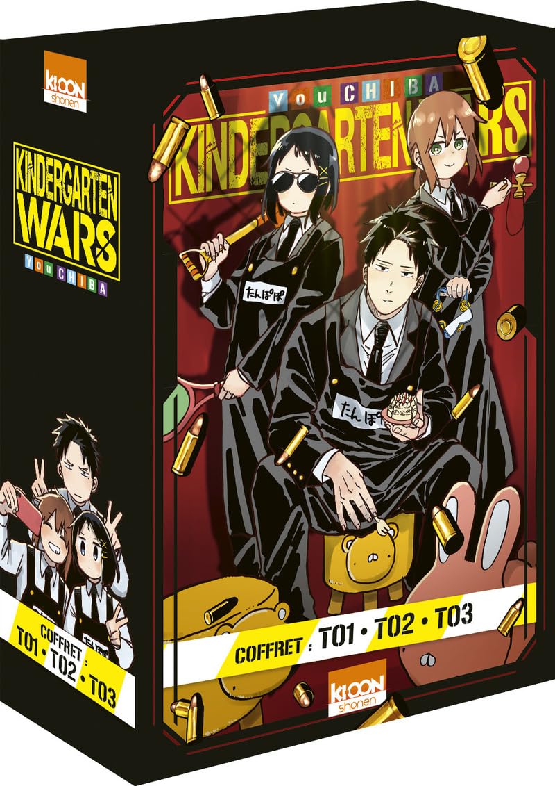 Coffret Kindergarten Wars vol. 1 à 3 2025