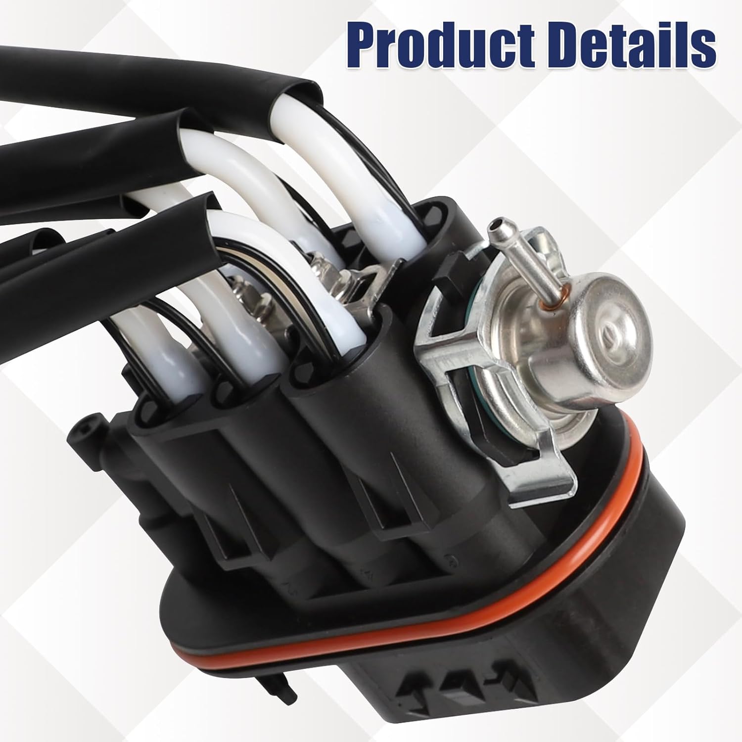 FJ503 Fuel Injector Compatible with Blazer S10 Express Silvera-do Astro Jimmy 1500 C1500 K1500 Safari Spider Fuel Injector 4.3 V6 Vortec OE# 12568332 19210688 17113673 800-1512N FJ10565