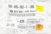 Vista 6 de Volkswagen OEM nuevo conector negro compatible 1K0805962C9B9 de entrada de aire