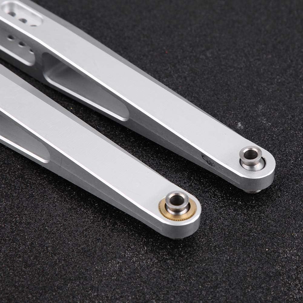 RC Car Rear Arms, 2Pcs Aluminum Alloy Lightweight Durable, Short-Course Truck Parts, for Off-Road Racers Hobbyists Model Builders Customization