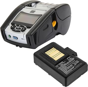 交換用バッテリー Zebra QLN220、QLn220HC、QLN320、QLn320HC、ZQ500、ZQ510、ZQ520、ZQ521、ZQ610、ZQ610HC、ZQ620、ZQ620HC、ZR620HC。 28、ZR。 638 2600mAh/7.4V。