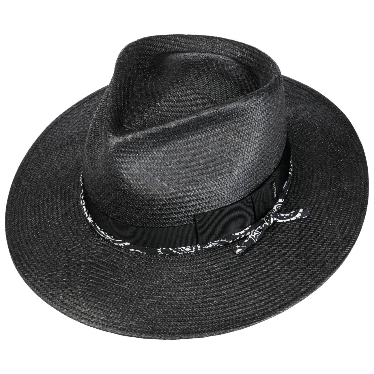 Stetson Western Festival Sombrero de Paja Toyo Proteccion UV 40 Unisex Primavera Verano